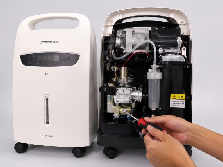 南通鱼跃制氧机E1/E2/E3/E4故障代码维修